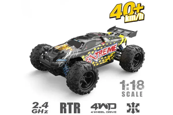 RC Elektro Buggy 1:18 mit 2,4Ghz, 40 km/h, Allradantrieb, LiIon, Extreme 302E